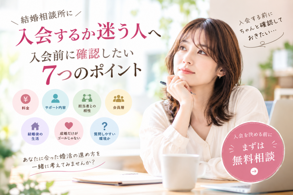入会を考えてる女性